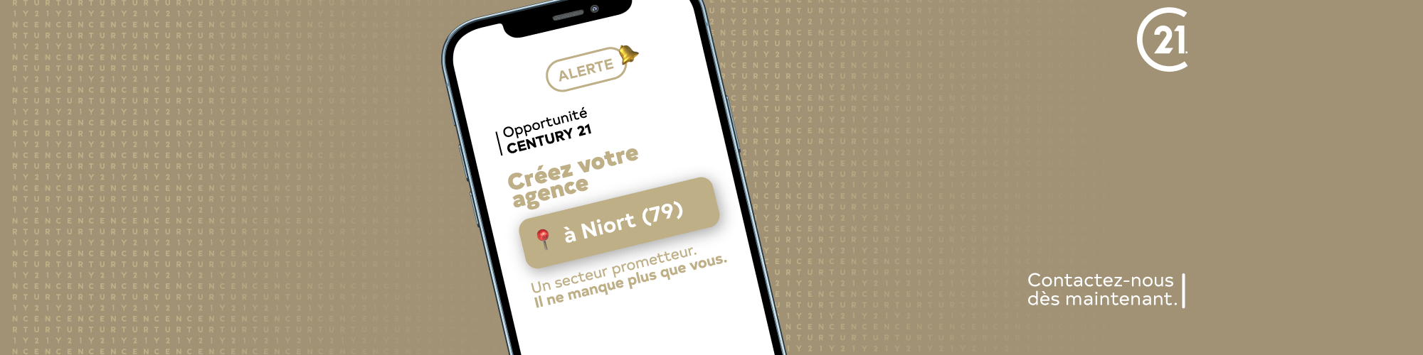 Devenez franchisé CENTURY 21 à Niort