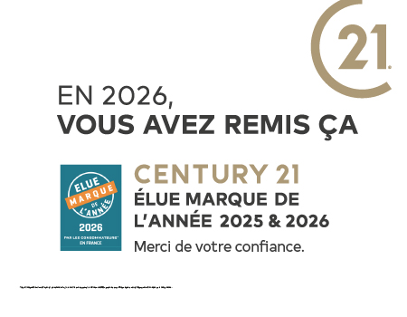 CENTURY 21 élue Marque de l'Année pour la deuxième fois consécutive: un signal fort pour les entrepreneurs